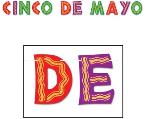 57304 CINCO DE MAYO STREAMERS