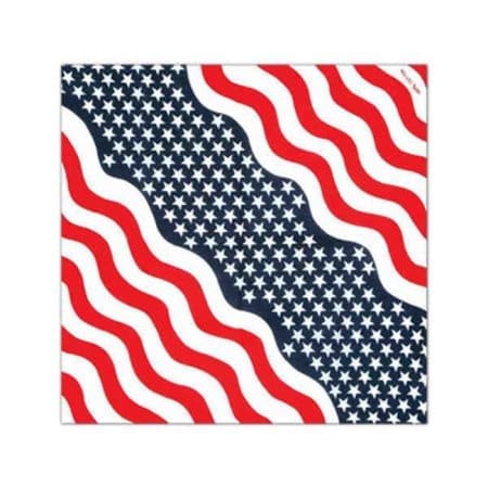 60763 R/W/B BANDANA
