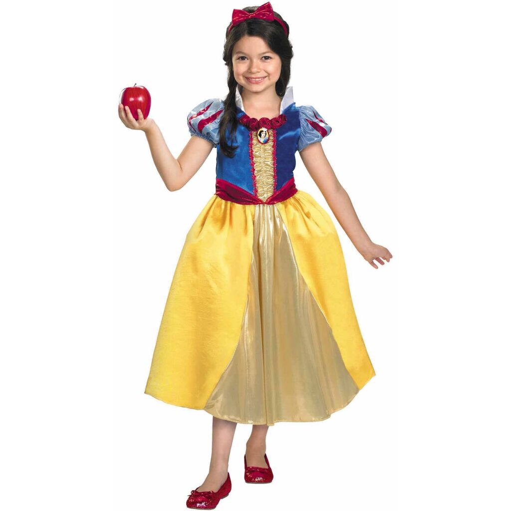 27163L SNOW WHITE SHIMMER DLX S 4-6X