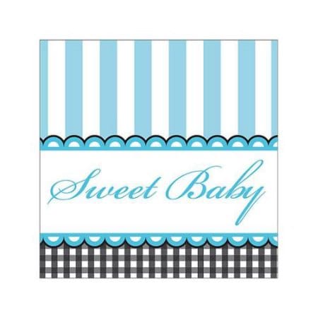 657351 SWEET BABY FEET BLUE BN