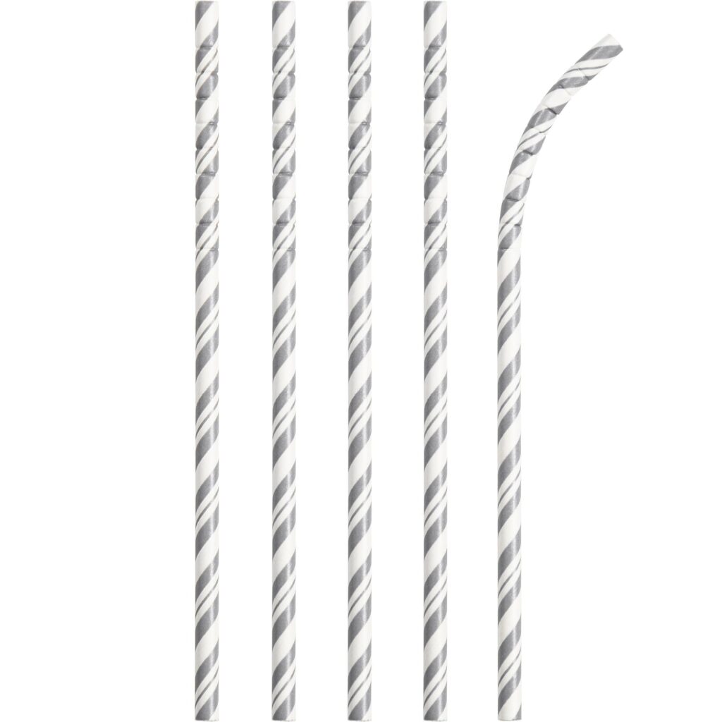 315217 STRAWS SLV/WH