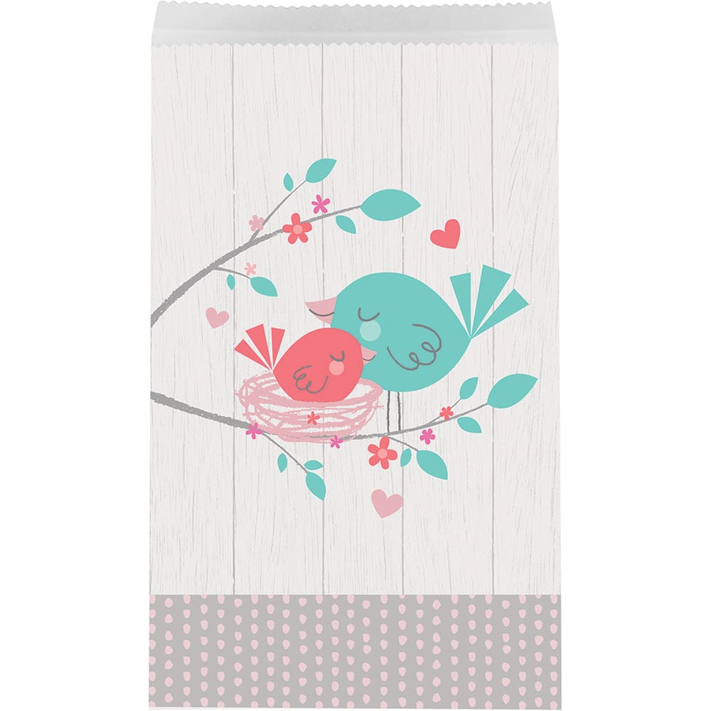 332323 HELLO BABY GIRL TREAT BAG
