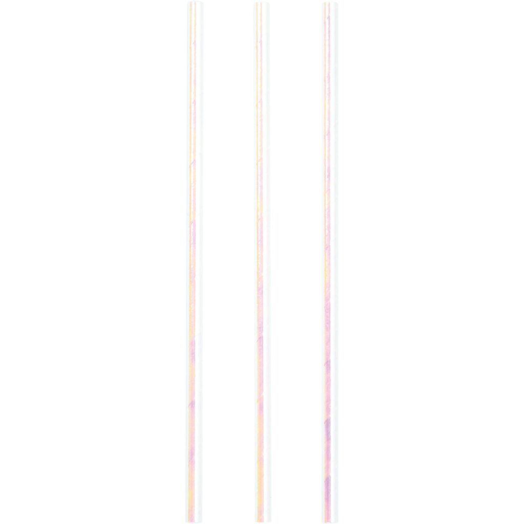 336385 STRAWS IRRIDESCENT