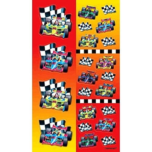 159960 STICKER FUN PK RACE CARS
