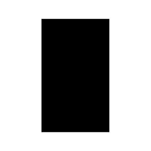 77015.1 BLACK RECT TCOVER