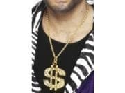 26397 MEDALLION DOLLAR SIGN GOLD