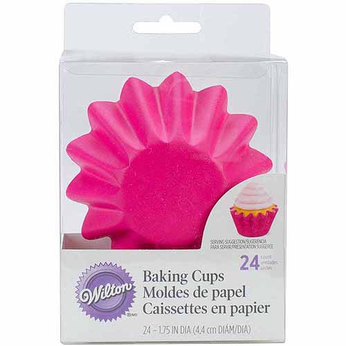 415-0674 RUFFLED CUP HOT PINK