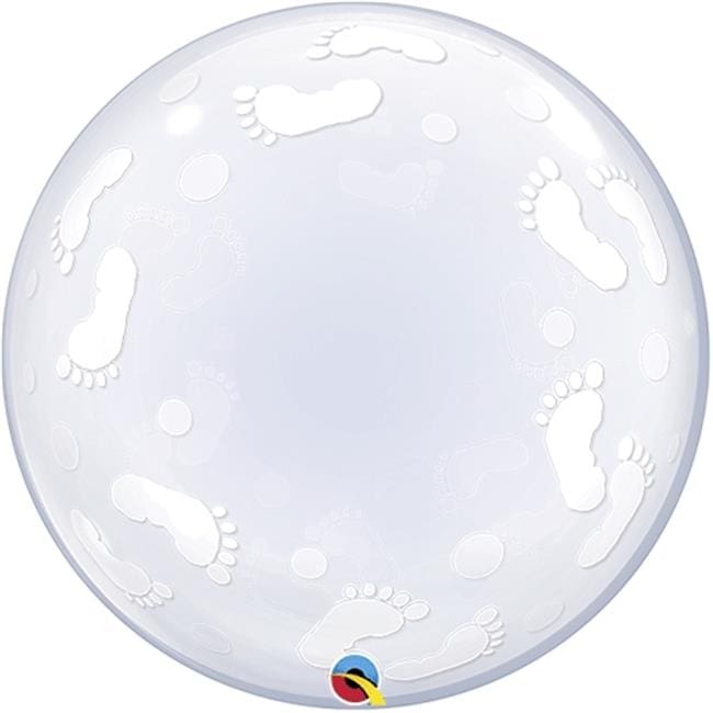 45959 DECO BUBBLE FOOTPRINTS