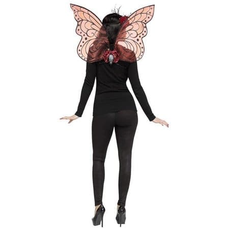 90784BG FAIRY WINGS RAVEN SPARKLE