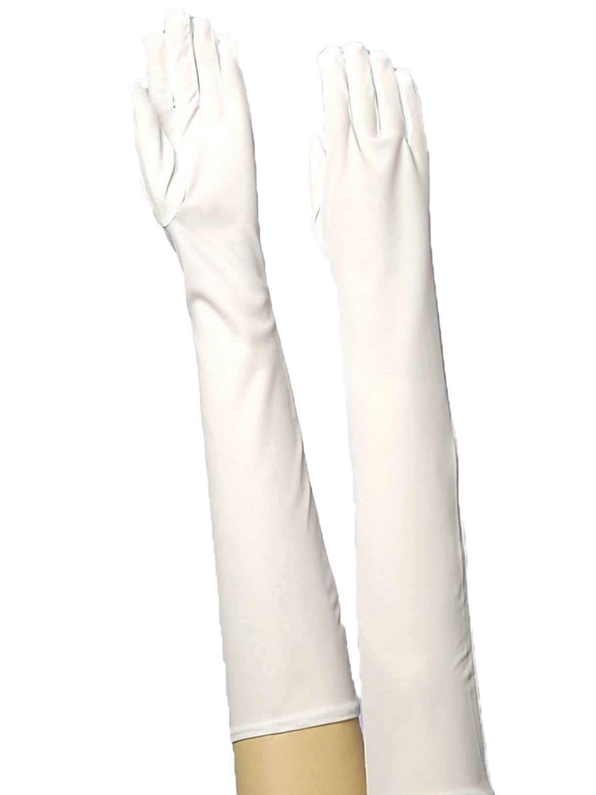GLOVES LG WHITE