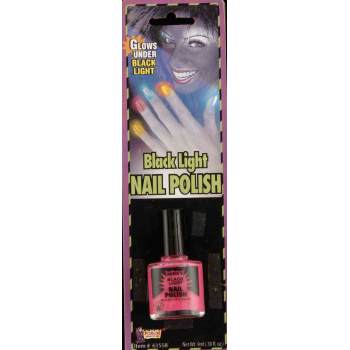 61558 PINK BLACK LIGHT NAIL POLISH