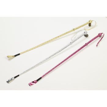RIDING CROP METALLIC PINK