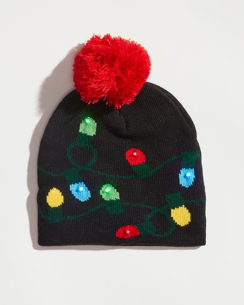 X-LTHATK-BL HAT LIGHT UP CHRISTMAS KIDS