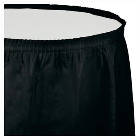 10012 BLACK VELVET TABLESKIRT