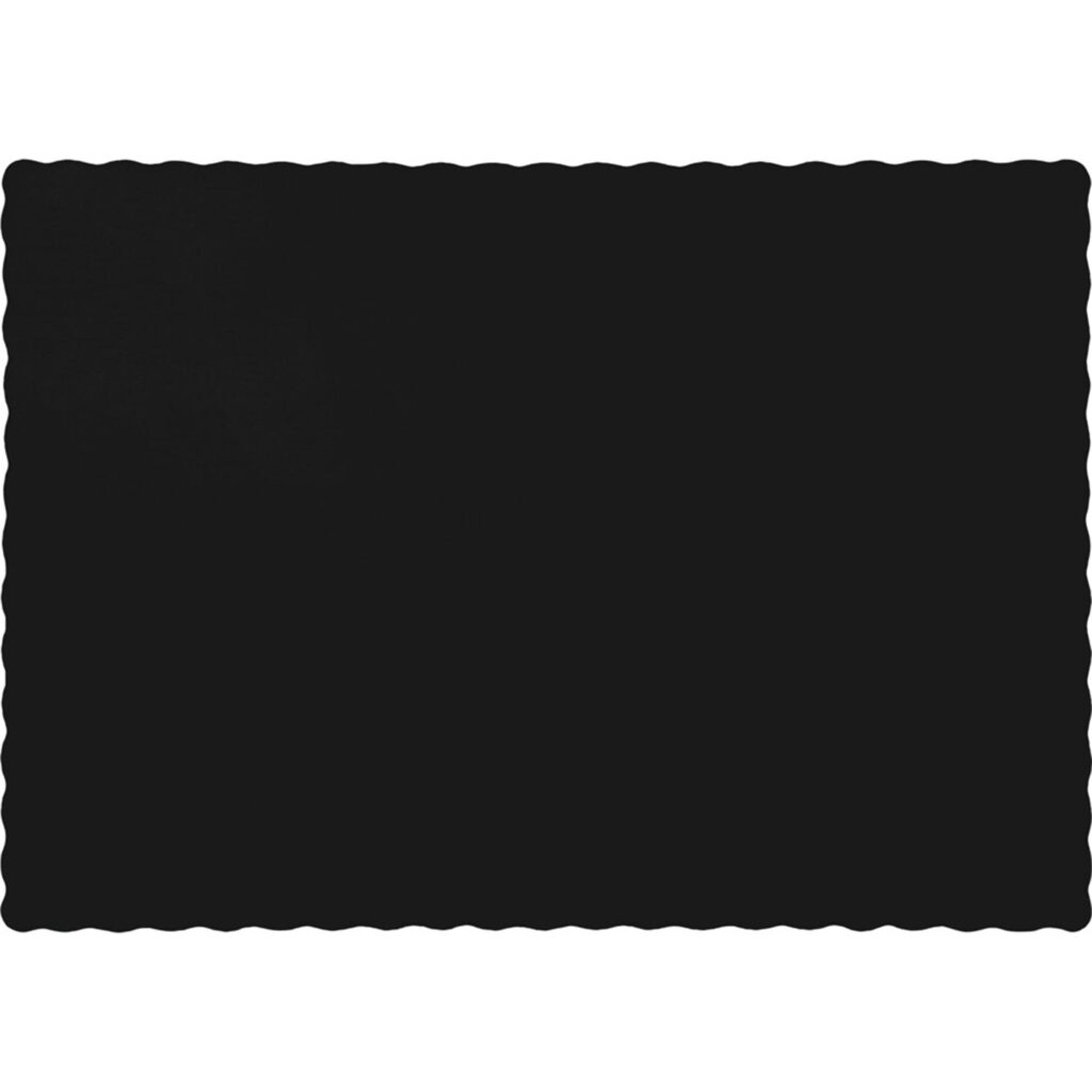 863260B BLACK VELVET PLACEMAT