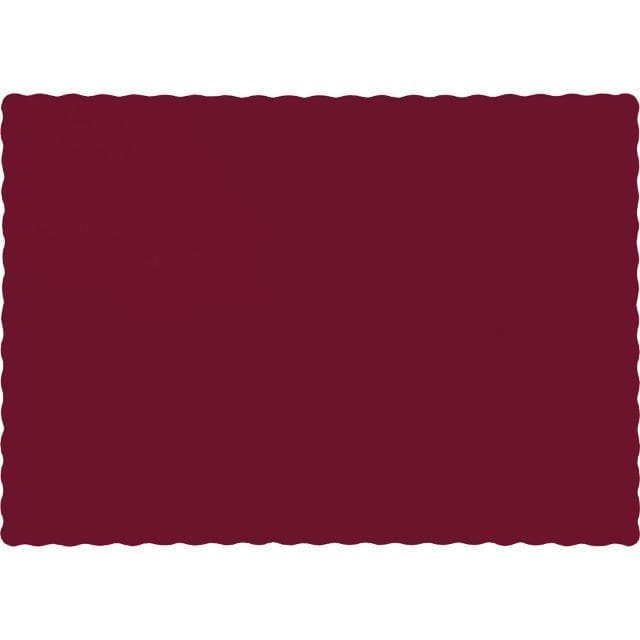 863122B BURGUNDY PLACEMAT