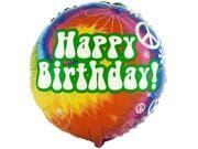 41548 METALLIC BALLOON HAPPY BIRTHDAY