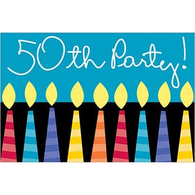 895088 50TH BDAY INVITE