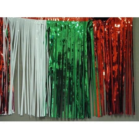 RED/GREEN/WHITE FRINGE