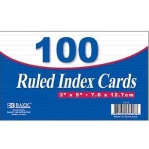 516 index card 100ct