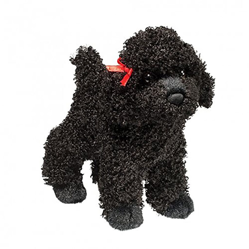 3987 gigi black poodle