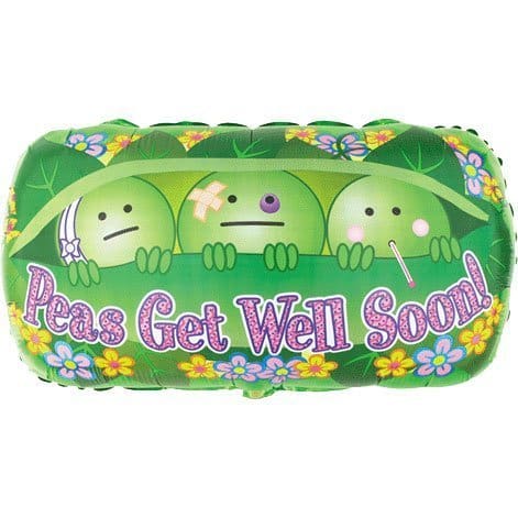 65819 SUPERSHAPE PEAS GET WELL SOON