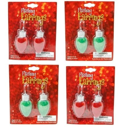 702528 LED EARRINGS HOLIDAY LIGHT