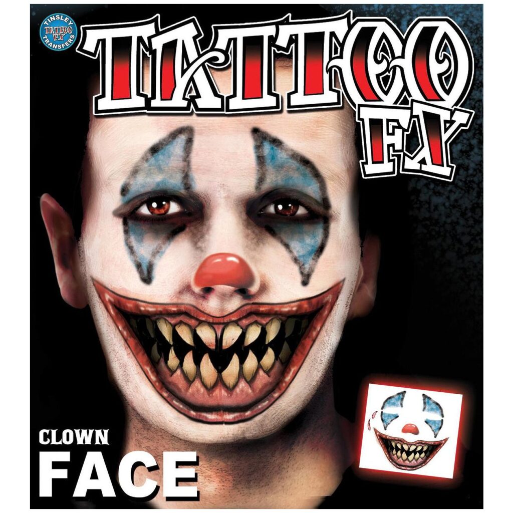 FC-506 TATTOO CLOWN FACE