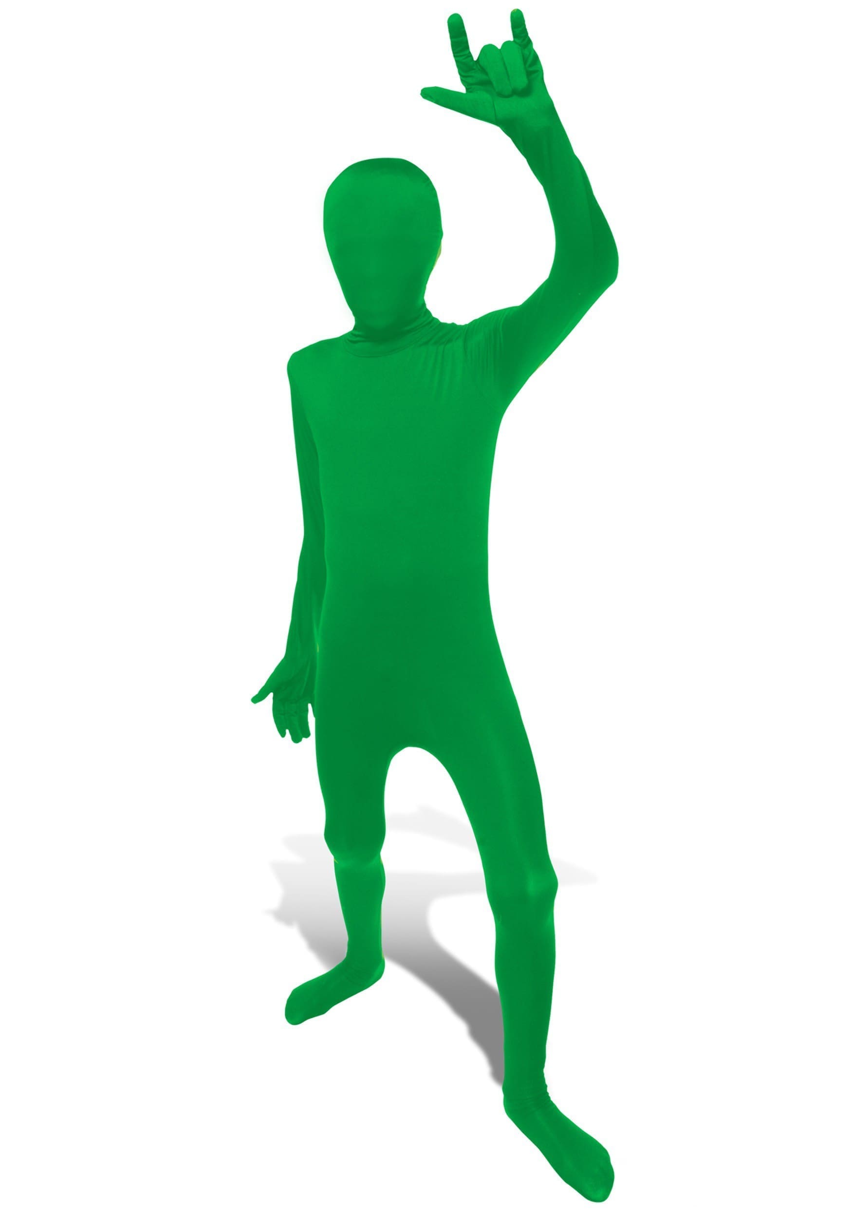 78-0052M KIDS GREEN MORPHSUIT MED