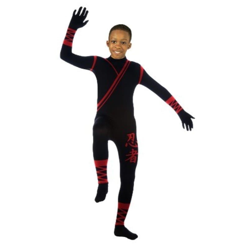 78-0055M KIDS NINJA MORPHSUIT MED