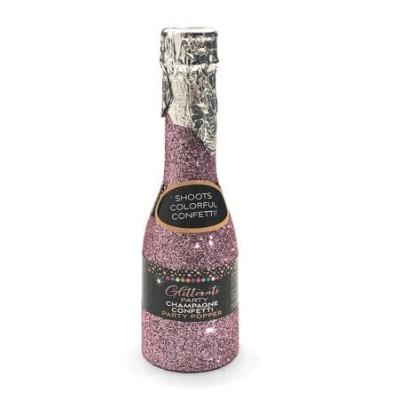 1068 GLITTERATI MINI CHAMPAGNE BOTTLE