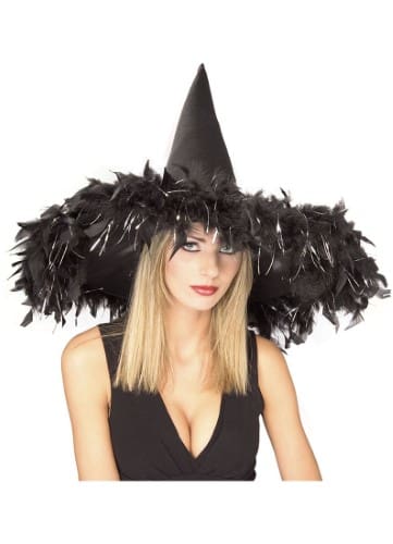 49518 FEATHERY WITCH HAT