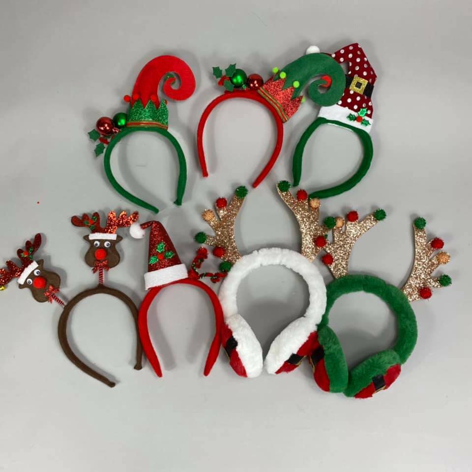 HBC406A HEADBAND SANTA
