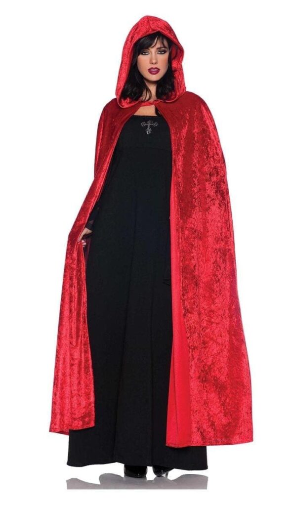 29210 WITCH CLOAK RED