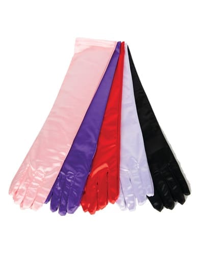 29819 GLOVES SATIN PURPLE