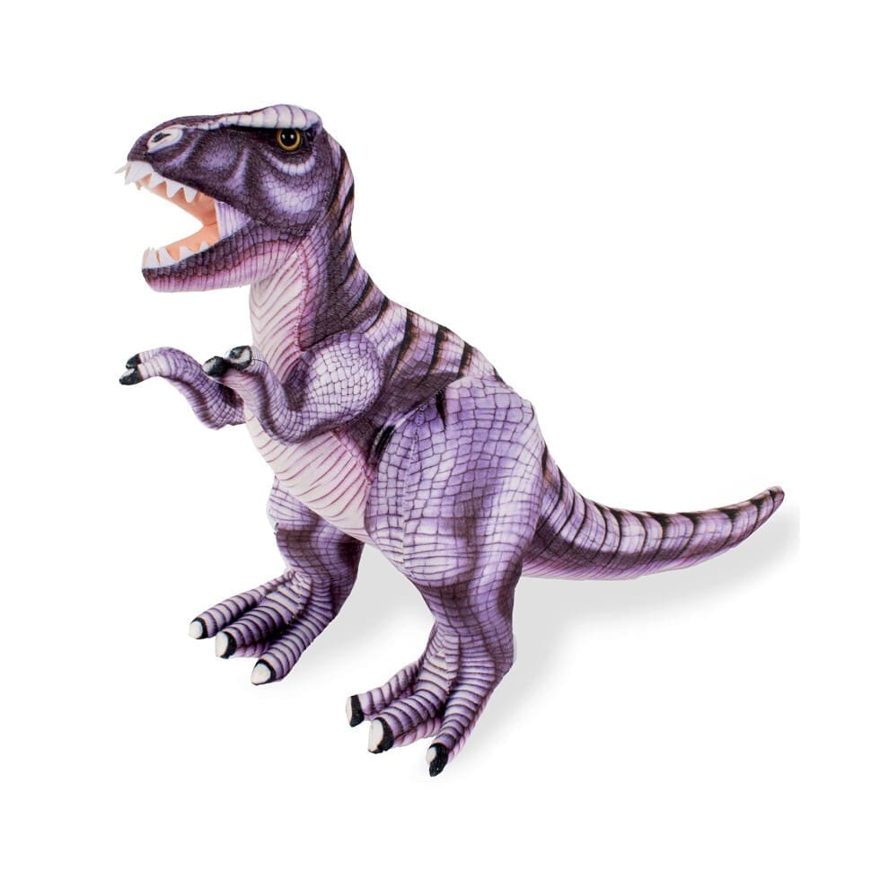 trs49a plush tyrannosaurus rex purple