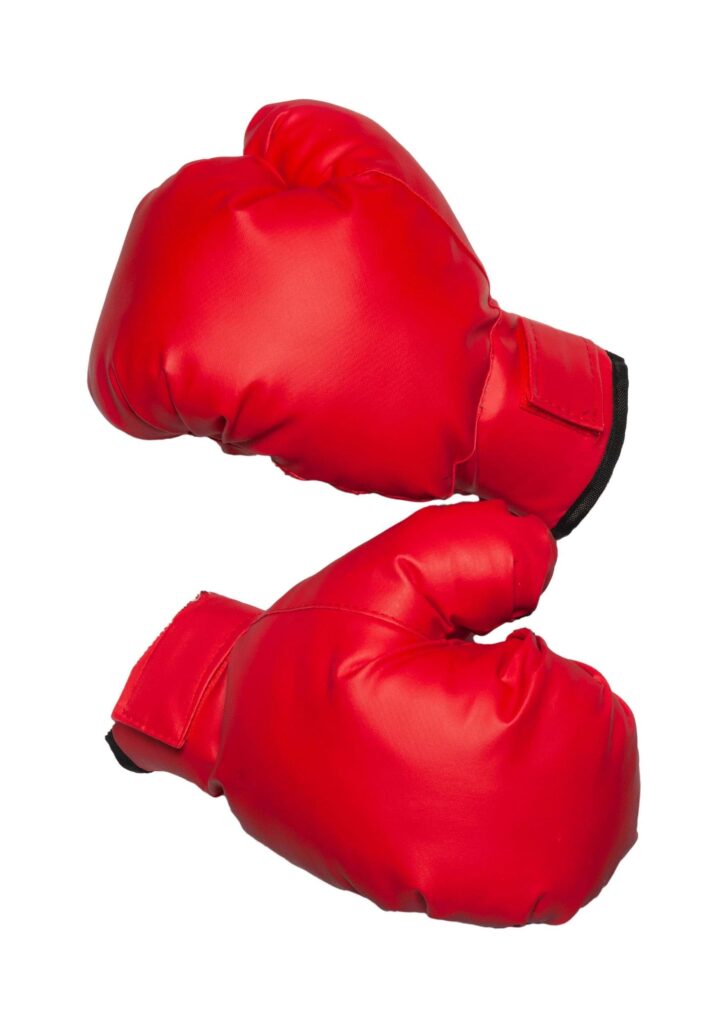30834 GLOVES BOXING RED