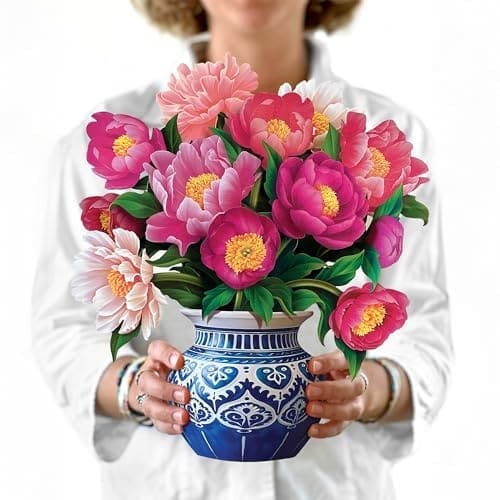 3733 FLOWER CARD PEONY PARADISE