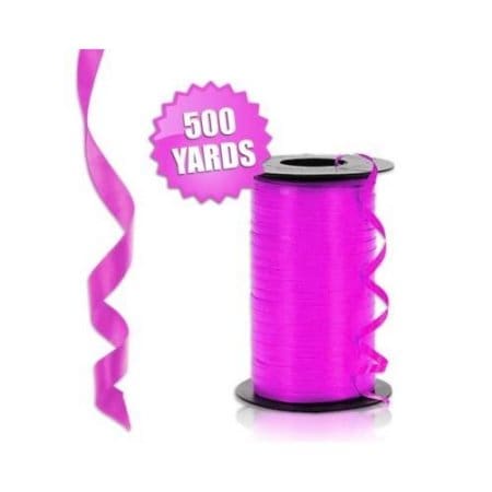 20195 CURLING RIB HOT PINK