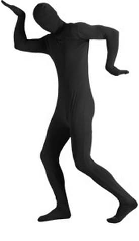 BLACK 2ND SKIN LG