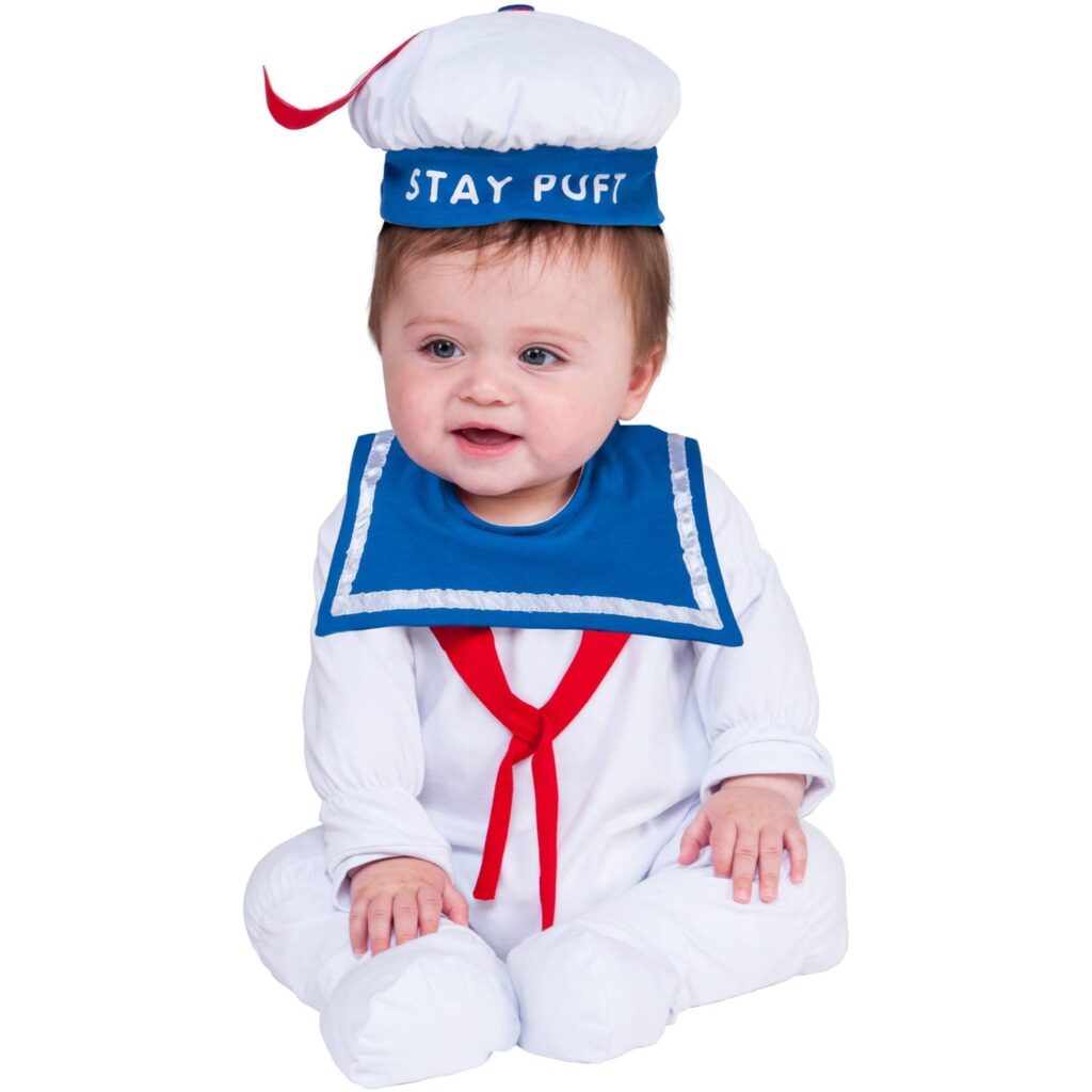 510167NEW STAY PUFT ONESIE NEWBORN