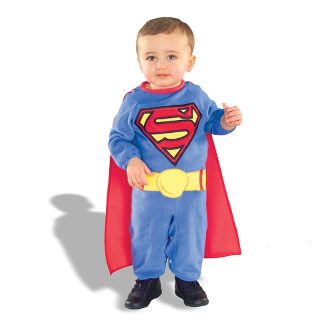 885301NB COSTUME SUPERMAN NEWBORN