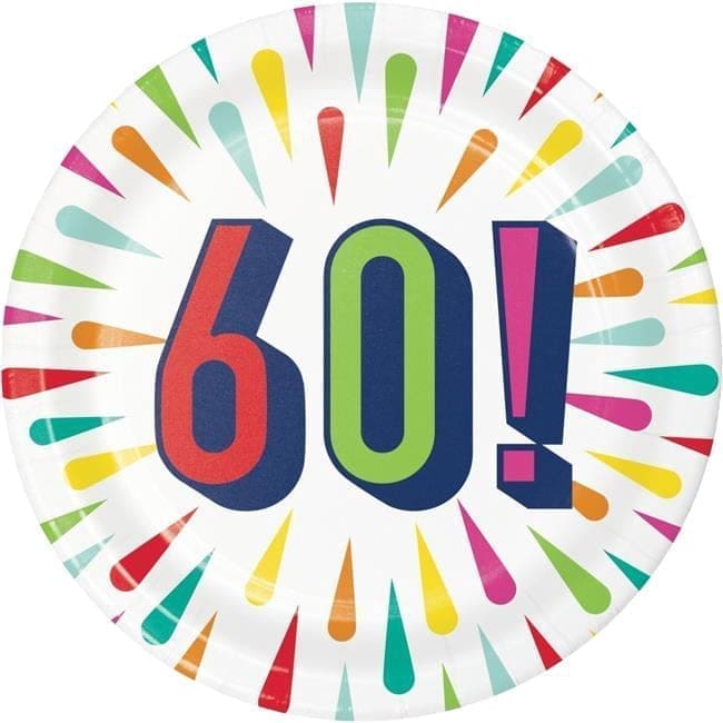 346336 BIRTHDAY BURST 60 7PL