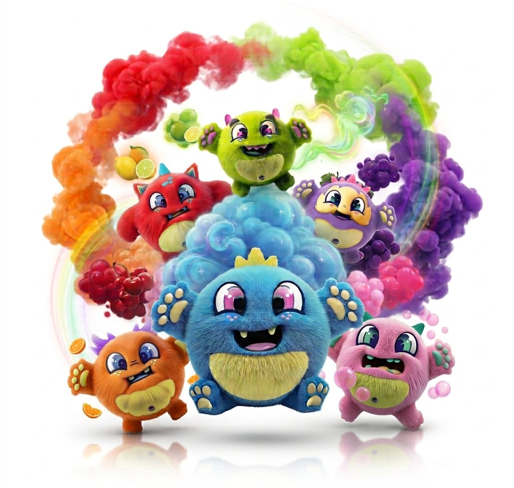 FMP004 FART MONSTER BLUE