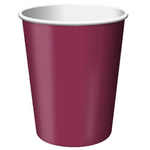 563122B BURGANDY 9OZ CUP